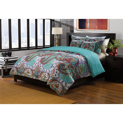 Nirvana Reversible Duvet Cover Set