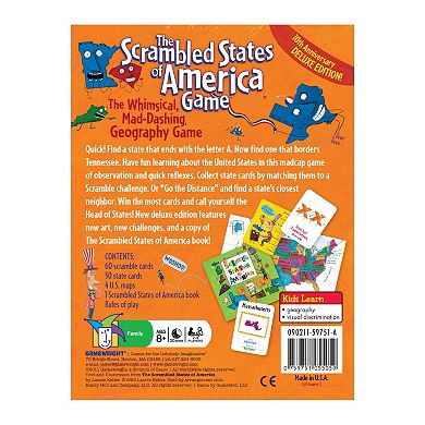 The Scrambled States of America Deluxe Edition Game