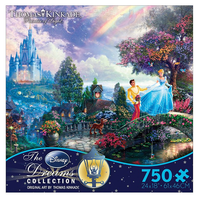 UPC 021081290326 product image for Disney Cinderella Thomas Kinkade 750-pc. Puzzle | upcitemdb.com