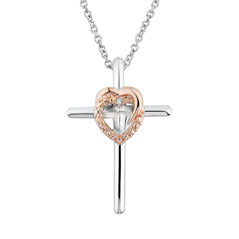 Diamond Cross Pendant Necklace | Kohl's