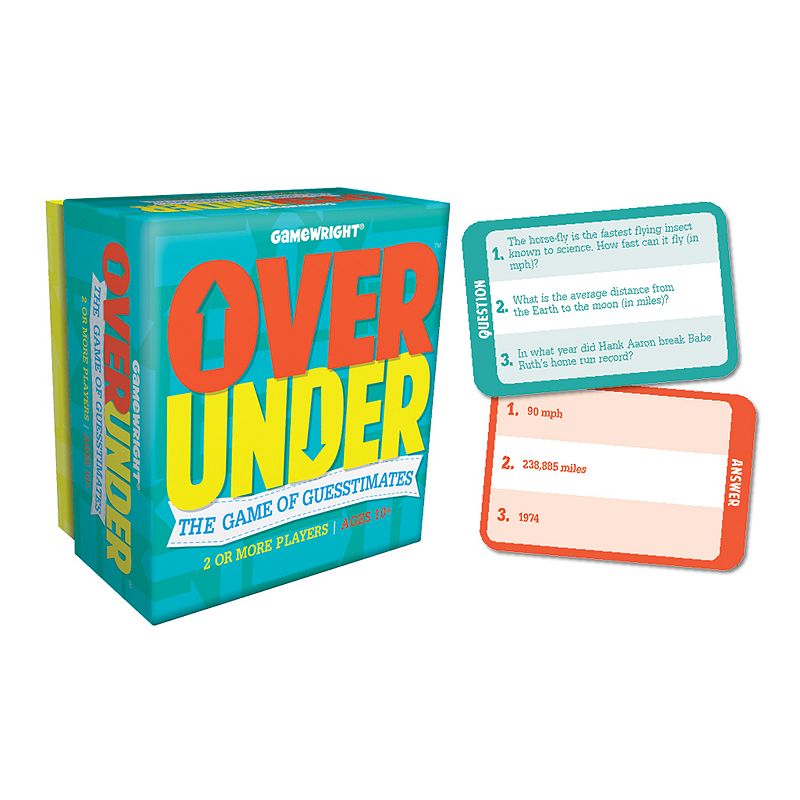 UPC 759751011055 product image for Over/Under Party Game by Gamewright | upcitemdb.com