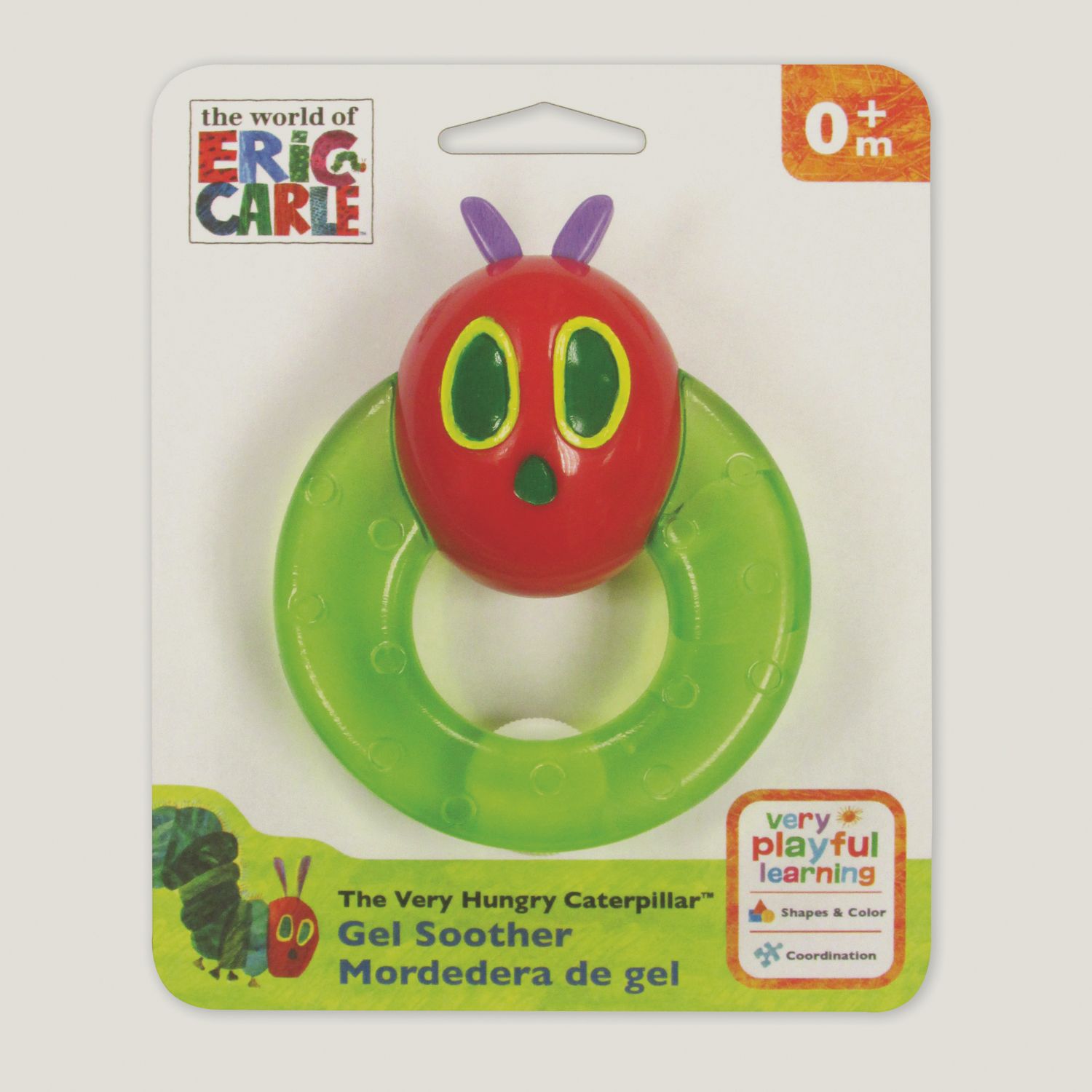 very hungry caterpillar teether rattle