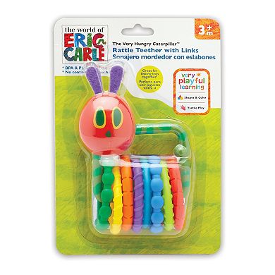 Eric Carle The Very Hungry Caterpillar Teething Rattle by Kids Preferred