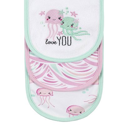 Just Born 3 pk. Burp Cloths