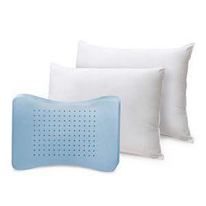 SensorPEDIC Memory Loft Classic 2-pk. Memory Foam & Fiber Pillows