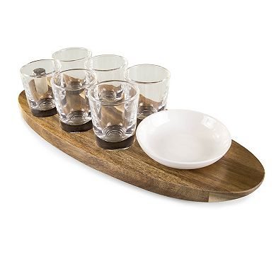 Picnic Time Cantinero Shot Glass Serving Set