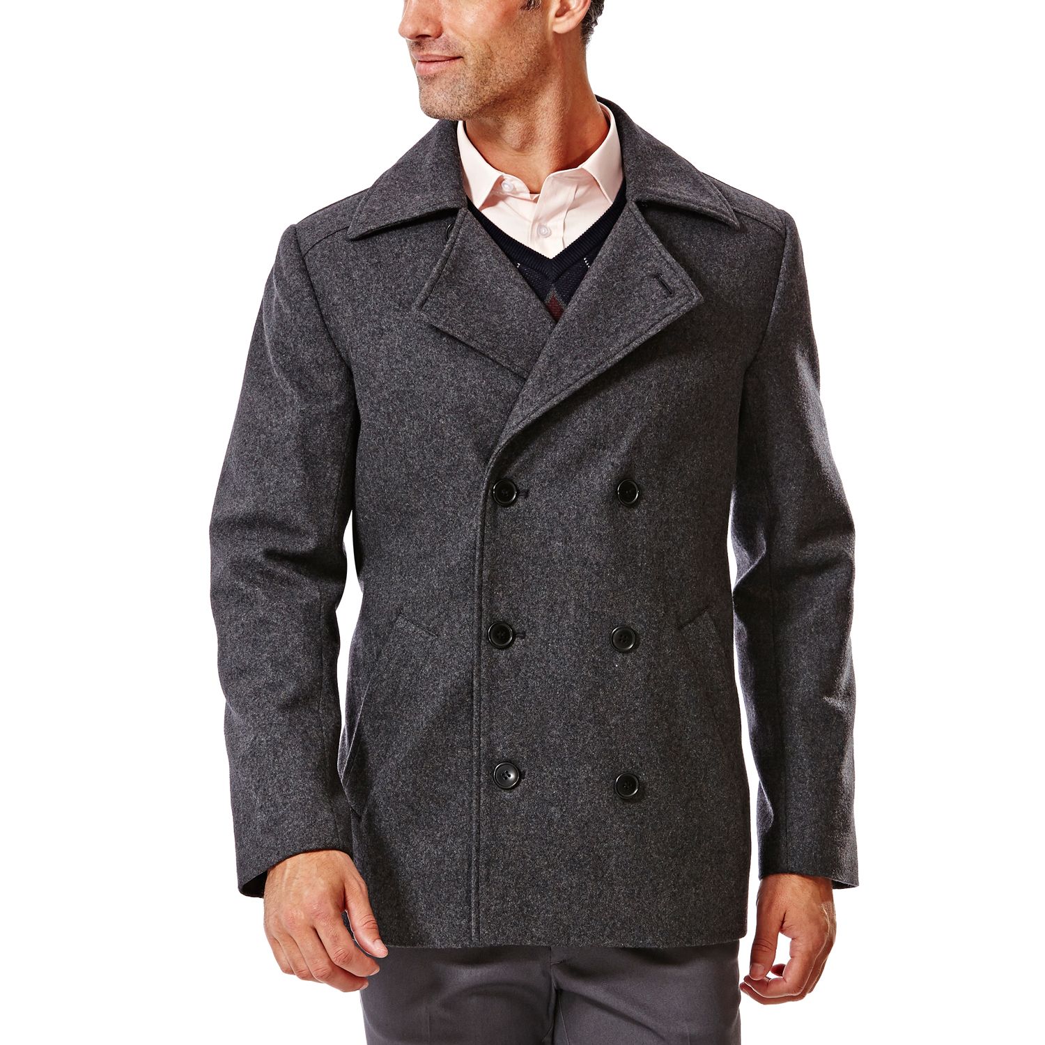 modern pea coat mens