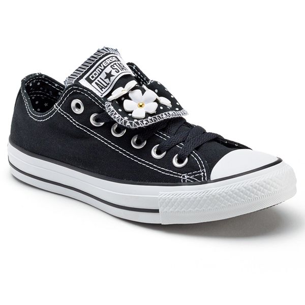 Converse double on sale tongue womens