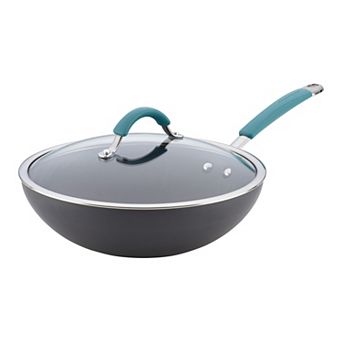 Rachael Ray® Cucina 11 in Nonstick Hard-Anodized Stir-Fry Pan