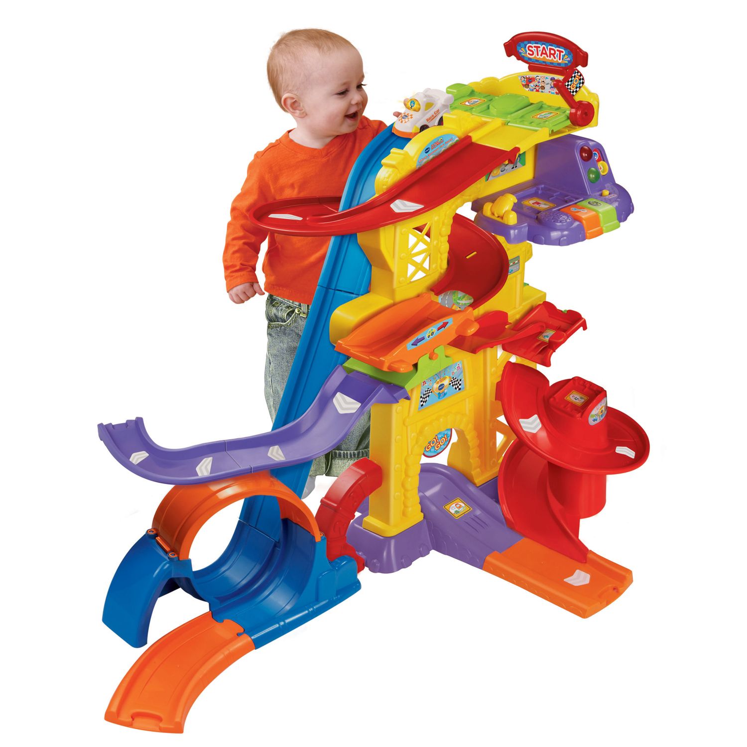 vtech go go car track