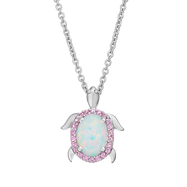 KJJEAXCMY boutique jewelry 925 sterling silver inlaid natural pink sapphire  gemstone female luxury pendant necklace support test