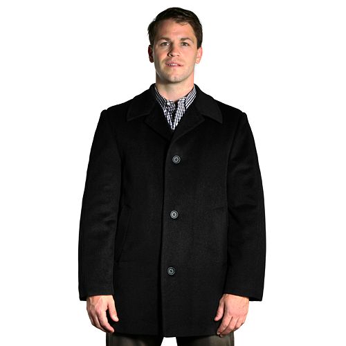 Men's Jean-Paul Germain Wool-Blend 4-Button Walking Coat