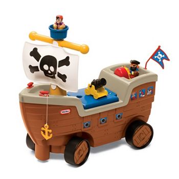 little tikes play and scoot pirate ship wheel removal