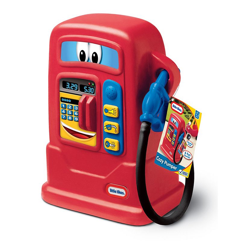 Little Tikes Cozy Pumper in Red  Pretend Play Toy with Interactive Sounds  Ideal for Use with Cozy Coupe Ride-on Cars- For Kids Boys Girls Ages 2-5 Years old