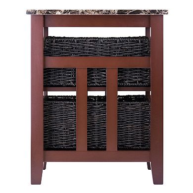 Winsome Zoey Storage Side Table