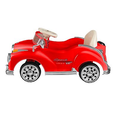 Lil' Rider Cruisin' Coupe Classic Car Ride-On with Remote