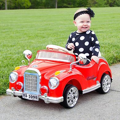 Lil' Rider Cruisin' Coupe Classic Car Ride-On with Remote