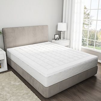 Down Alternative Hypoallergenic Mattress Topper