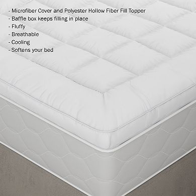 2-inch Down-Alternative Mattress Topper