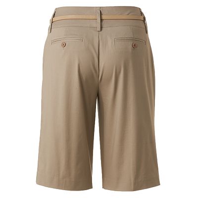 Dana Buchman Twill Bermuda Shorts Women s