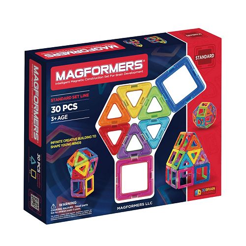 Magformers 30-pc. Rainbow Set