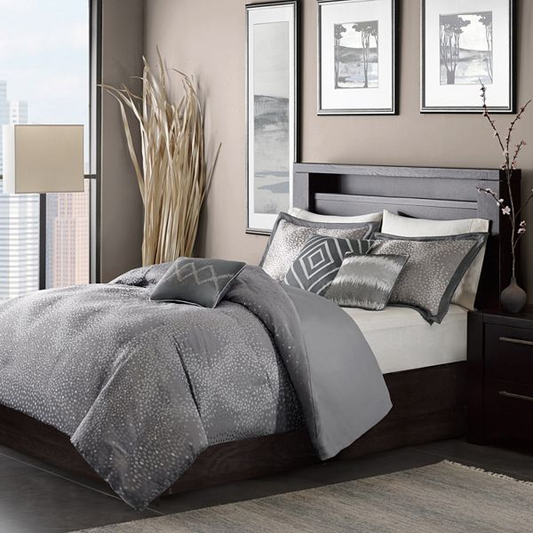 Madison Park Crawford 7 Piece Comforter Set, Kohls Bed In A Bag King