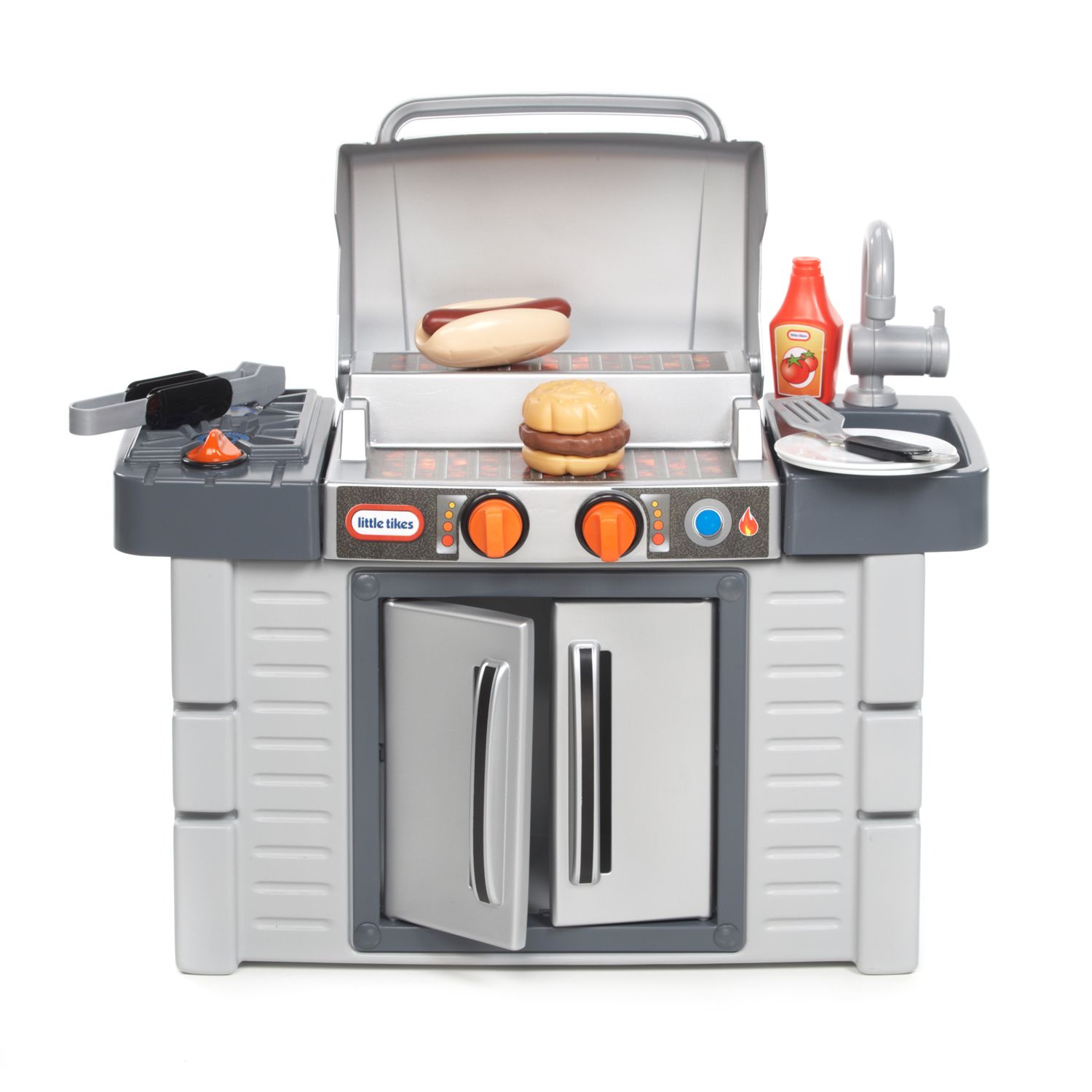 little tikes cook n grow bbq grill