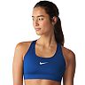 Nike Women's Victory Compression Sports Bra, Sunblush/White, Small