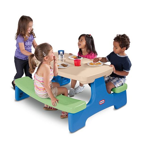 little tikes wooden train table