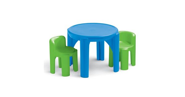 little tikes bright and bold table and chair set