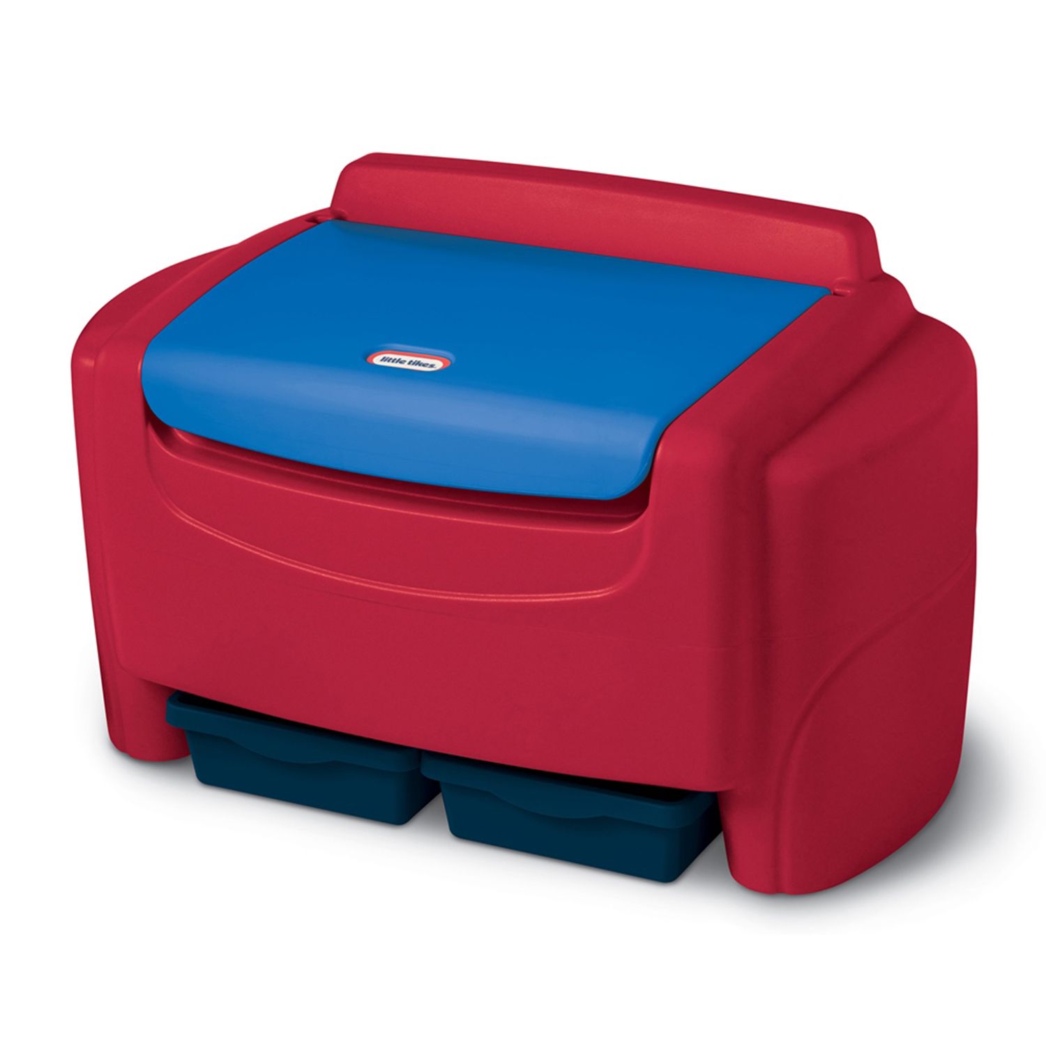 little tikes toy chest bench