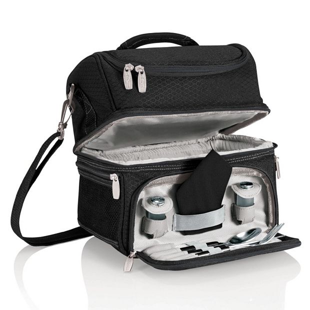  PICNIC TIME Black Las Vegas Raiders Pranzo Lunch Tote : Sports  & Outdoors