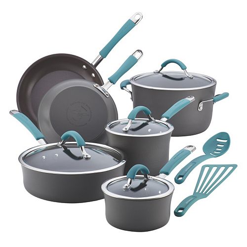 Rachael Ray Cucina 12-pc. Hard-Anodized Nonstick Cookware Set