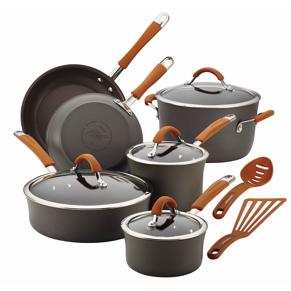 Rachael Ray® Cucina 12-pc. Hard-Anodized Nonstick Cookware Set