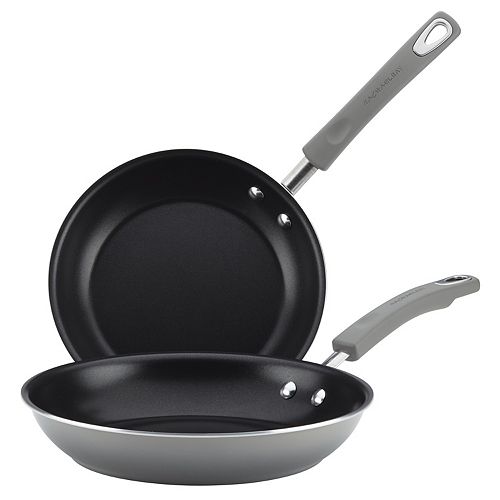 Rachael Ray Cucina 2pc. HardEnamel Nonstick Skillet Set