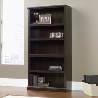 Sauder Contemporary Sleek 5-Shelf Bookcase