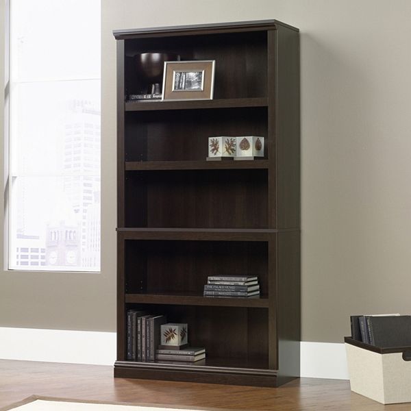 Sauder Contemporary Sleek 5Shelf Bookcase