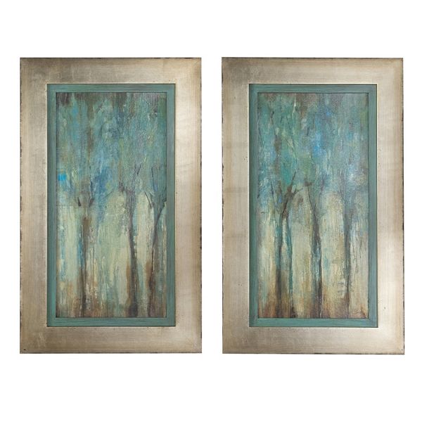 Uttermost Whispering Wind 2piece Framed Wall Art Set