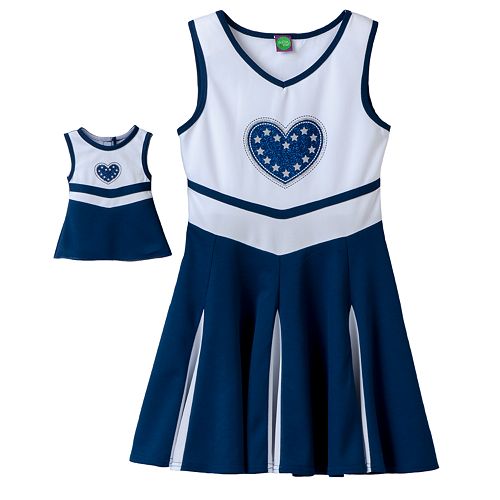 Download Girls Dollie and Me Heart Cheerleader Dress