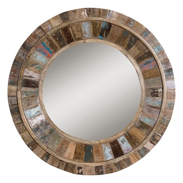 Uttermost Jeremiah Wood Wall Mirror