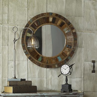 Uttermost Jeremiah Wood Wall Mirror