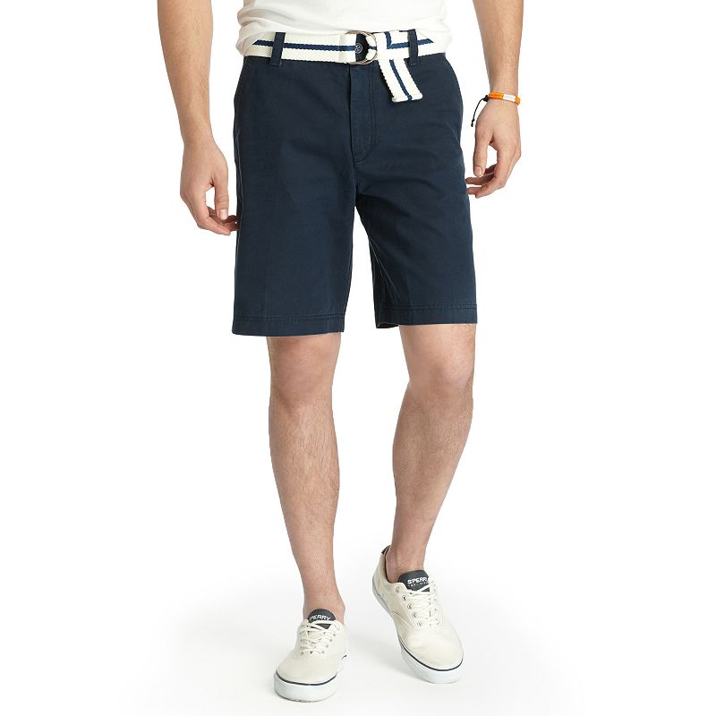 UPC 719240641545 product image for IZOD Saltwater Classic-Fit Solid Flat-Front Shorts - Men, Size: 40 (Blue) | upcitemdb.com