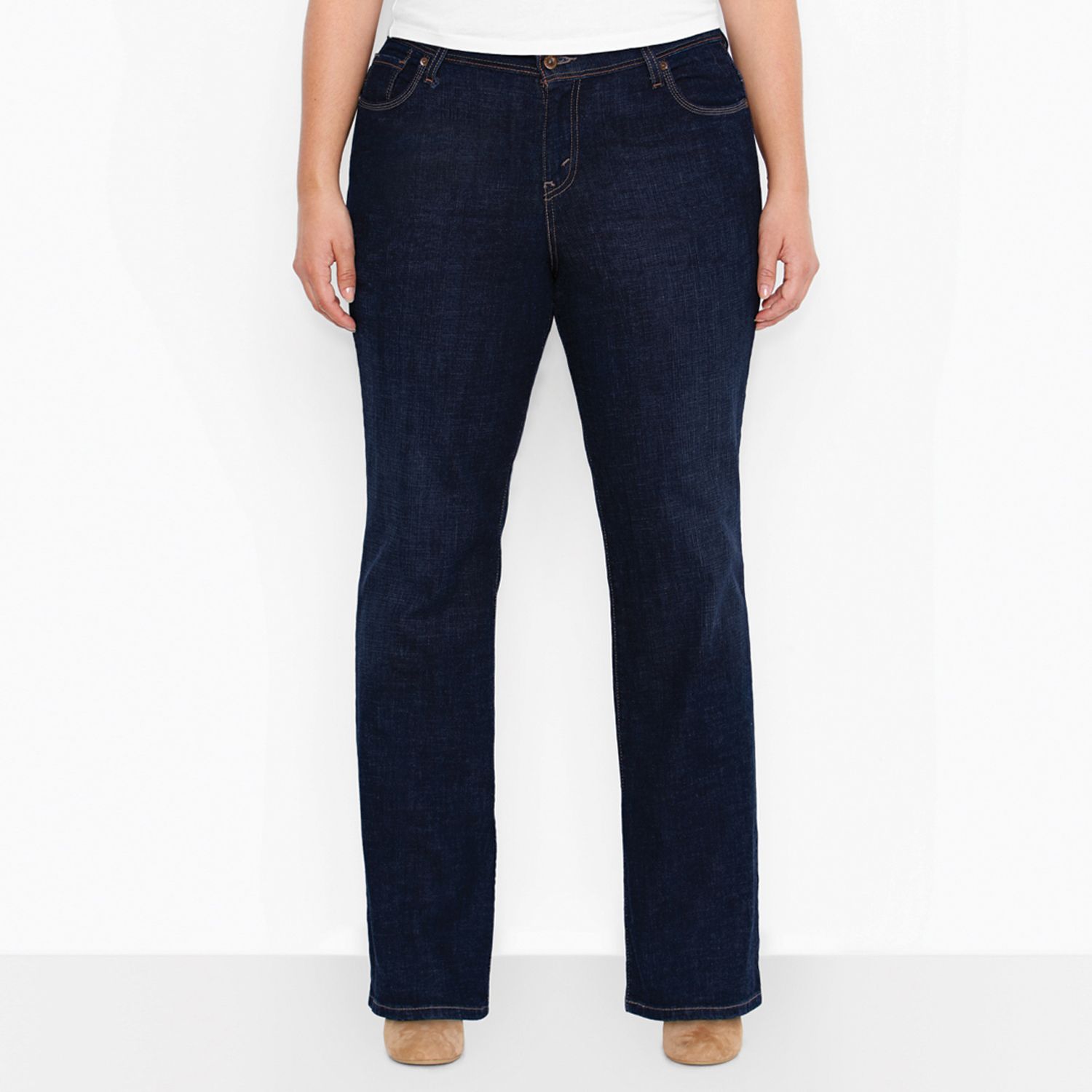 levi's 580 curvy bootcut jeans