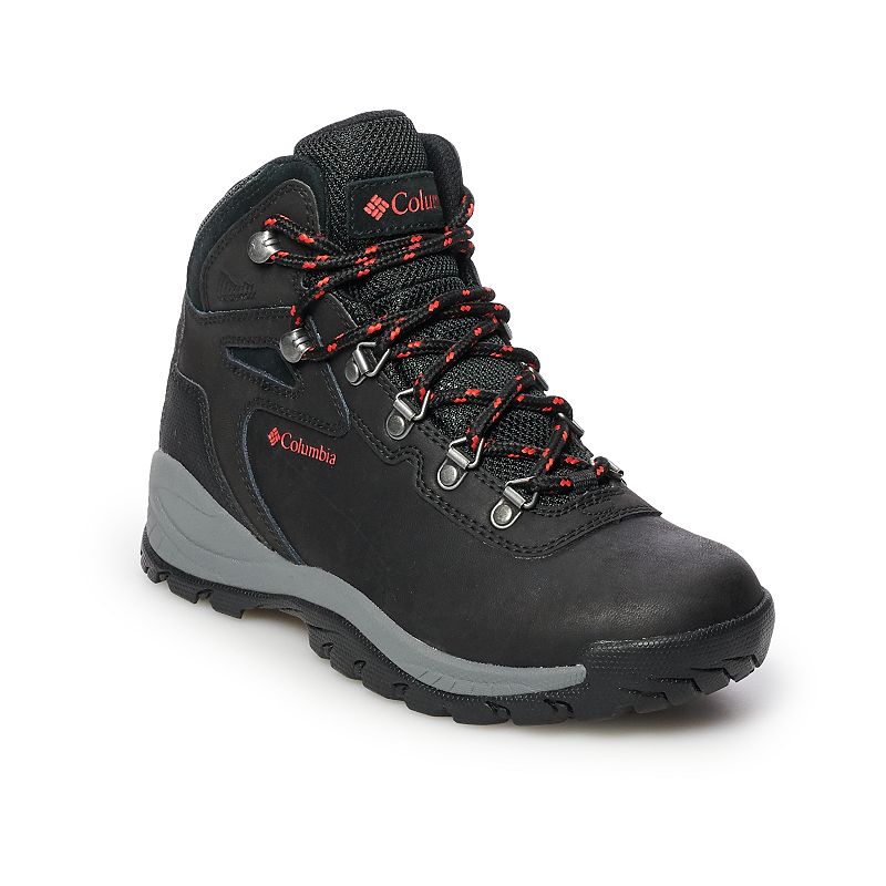 Columbia Newton Ridge Plus Womens Waterproof Hiking Boots, Size: 5, Grey