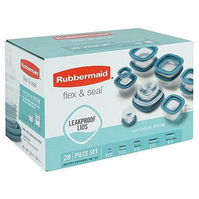 Rubbermaid Flex and Seal 28-pc. Storage Set