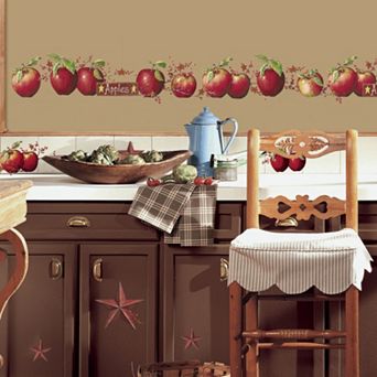 Country Apples Peel & Stick Wall Decals
