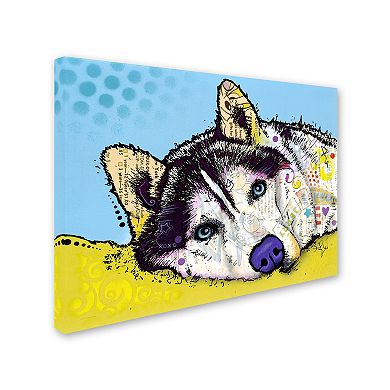 35'' x 47'' ''Siberian Husky II'' Canvas Wall Art