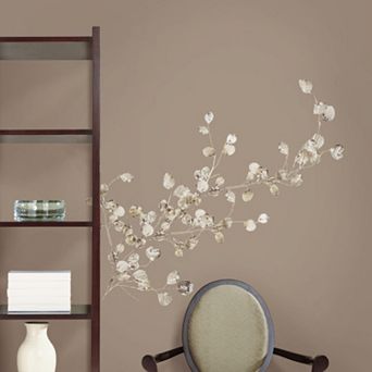 Silver Dollar Branch Peel & Stick Wall Decal