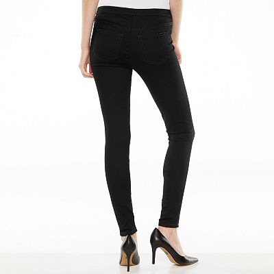 Black jeggings kohls best sale