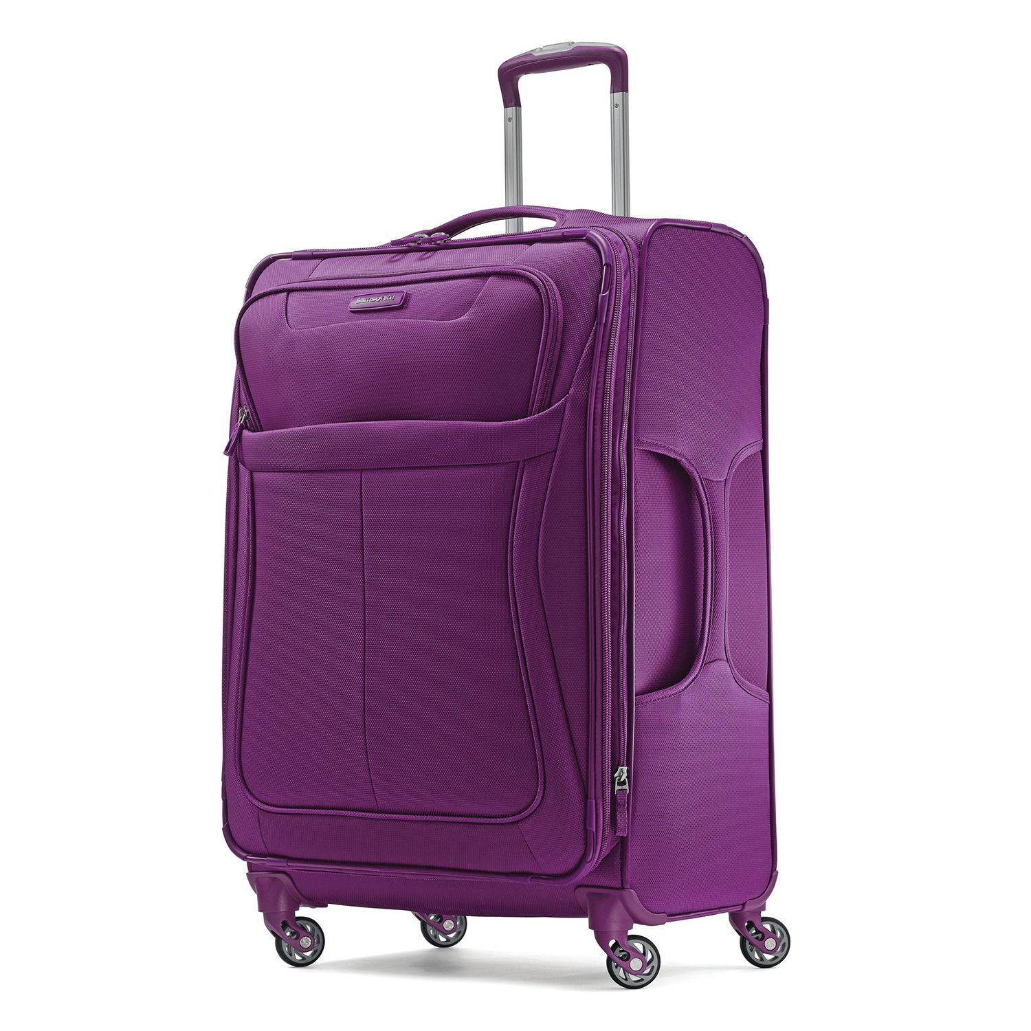 samsonite purple luggage